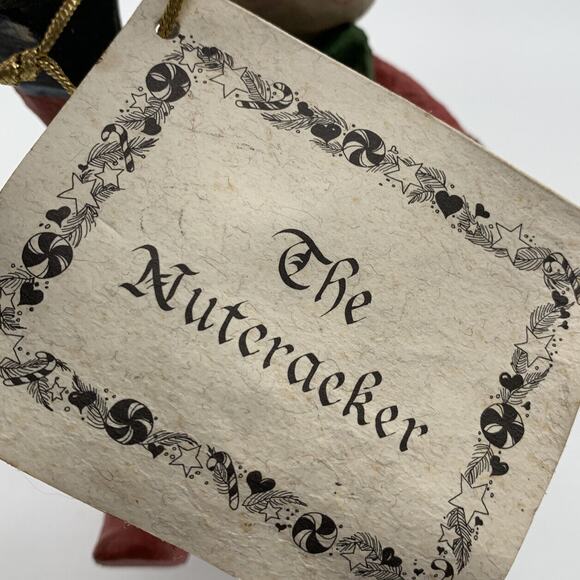 Vintage 1993 House Of Hatten Child On Horse Nutcracker Ornament With Tag HTF - Picture 6 of 7